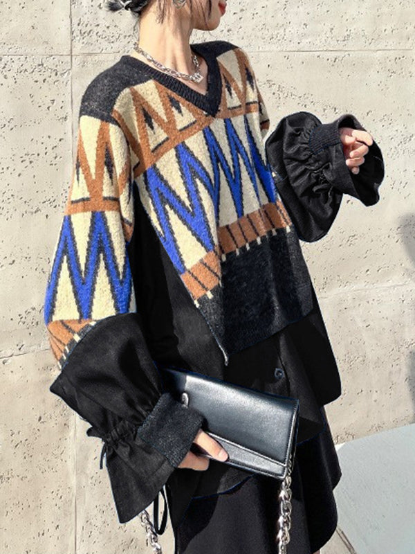 Classic Vintage Sweater with a Flattering Fit