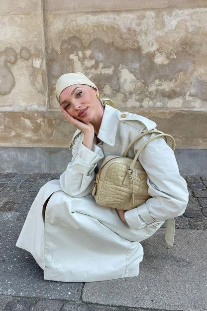 Vintage Inspired Coat with a Contemporary Edge