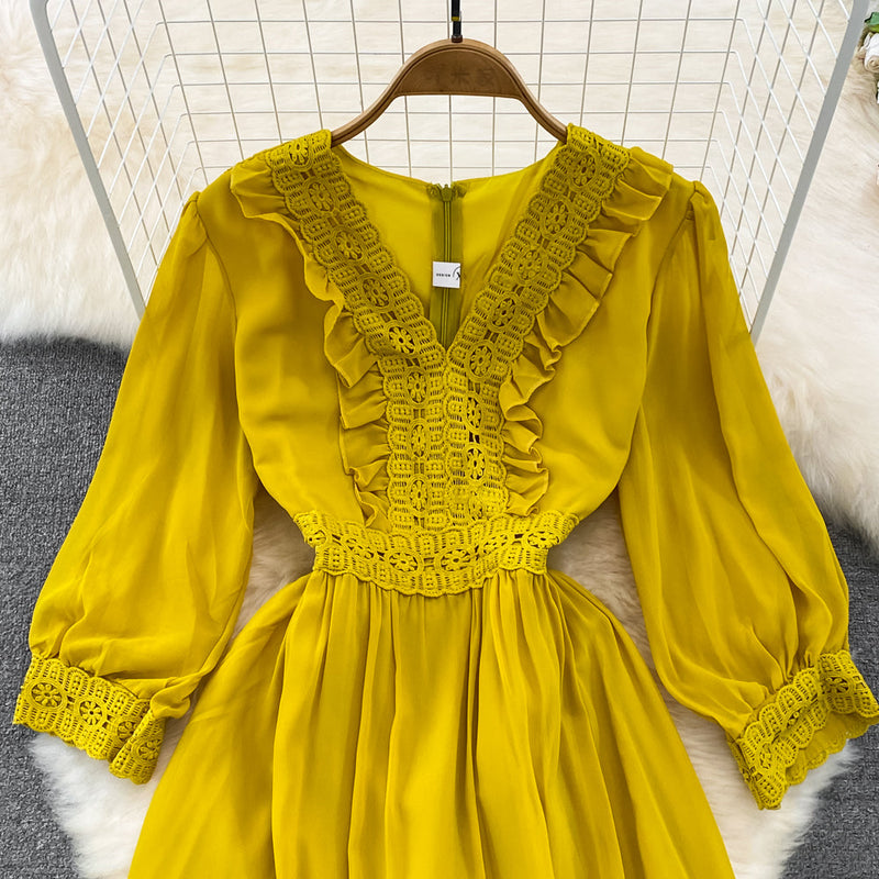 A Vintage Style Dress with Delicate Timeless Details