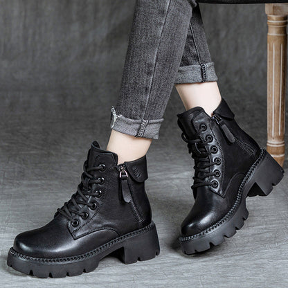 A Vintage Style Boots with Delicate Timeless Details