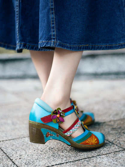 Vintage Inspired Sandals with a Contemporary Edge