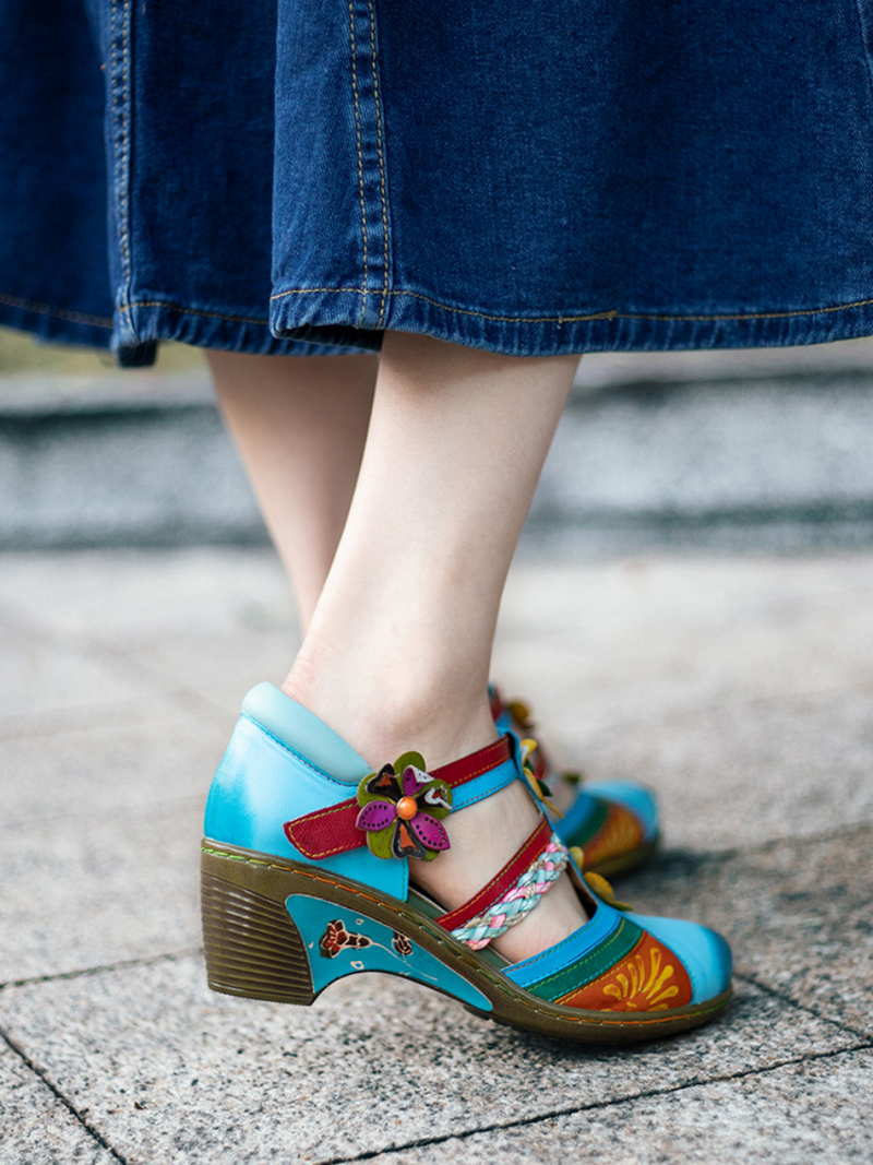 Vintage Inspired Sandals with a Contemporary Edge