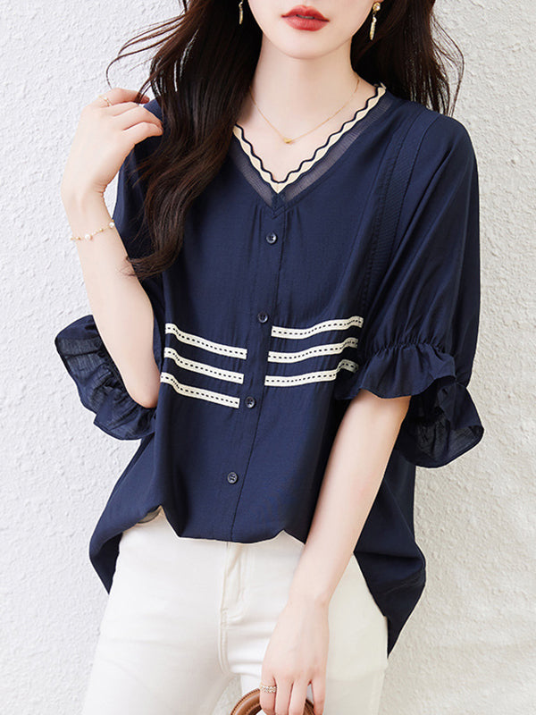 Vintage Inspired Blouse with a Contemporary Edge
