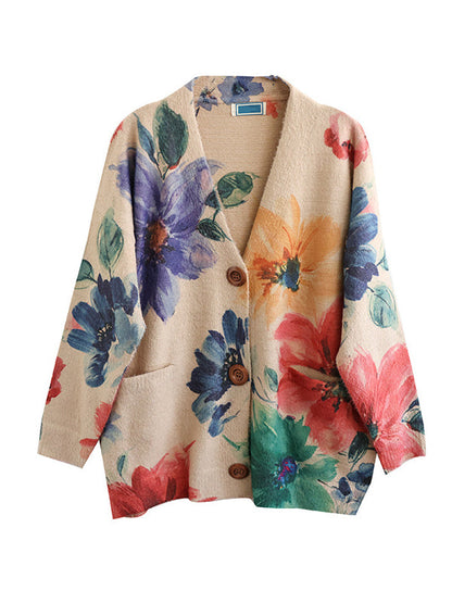 A Vintage Style Cardigan with Delicate Timeless Details