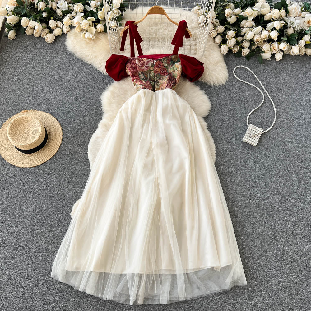 A Vintage Style Dress with Delicate Timeless Details