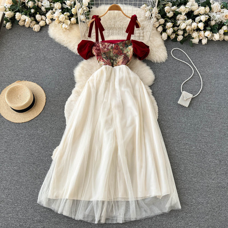 A Vintage Style Dress with Delicate Timeless Details