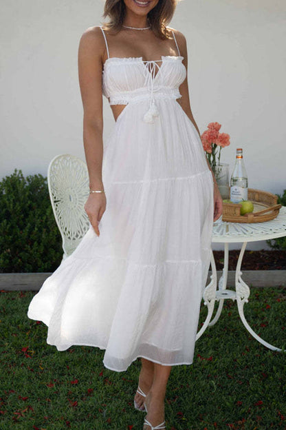 A Vintage Style Dress with Delicate Timeless Details