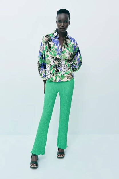 A Vintage Style Shirt with Delicate Timeless Details