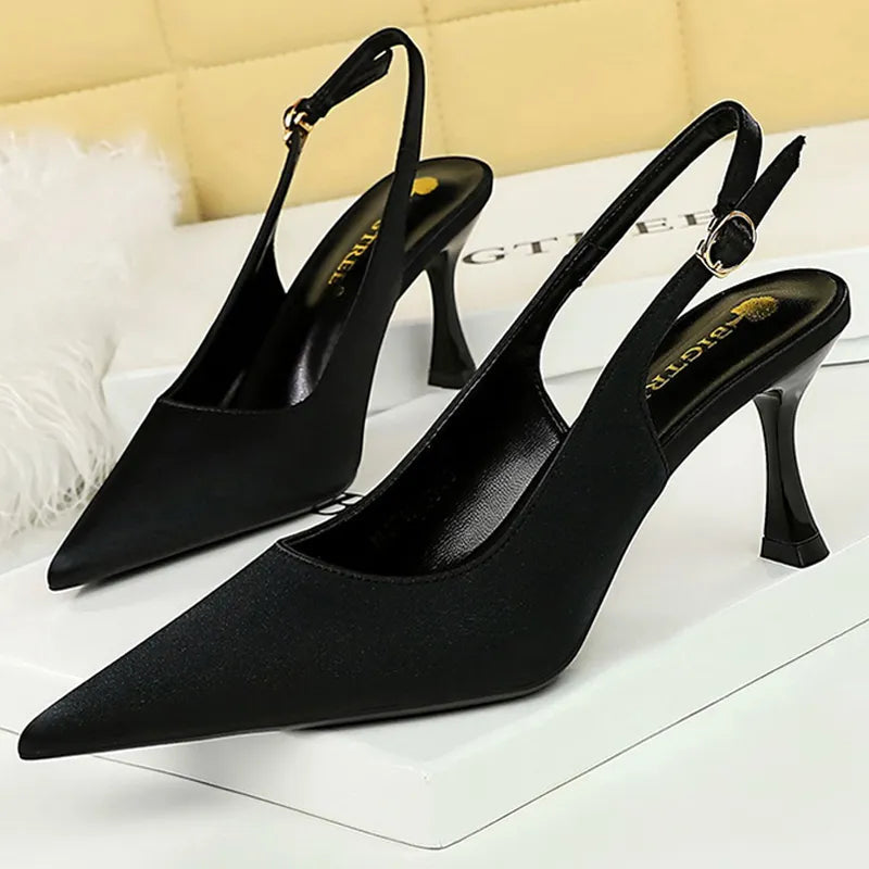 A Vintage Style Sandals with Delicate Timeless Details