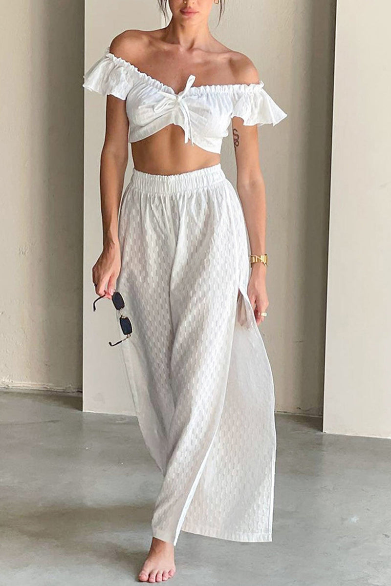 A Vintage Style Pants with Delicate Timeless Details