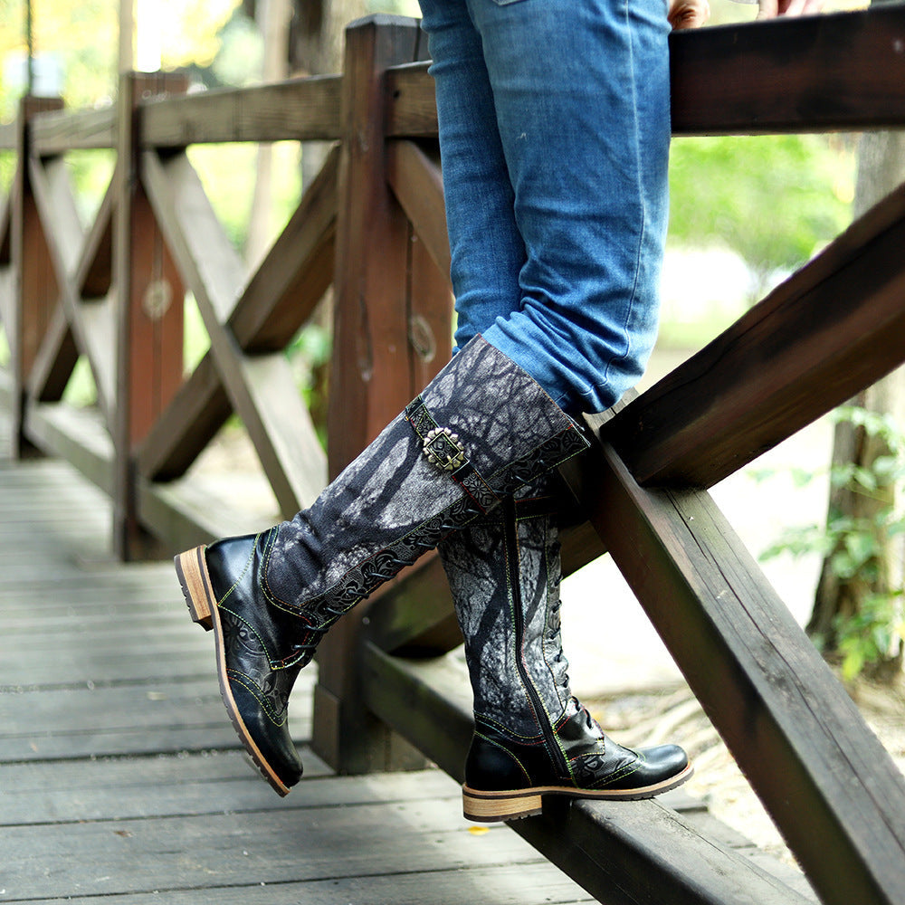 Vintage Inspired Boots with a Contemporary Edge