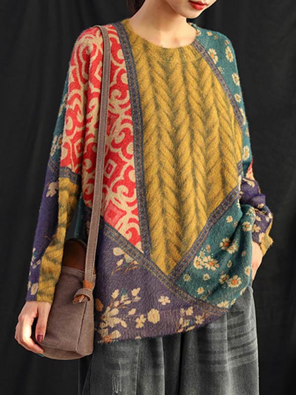 Classic Vintage Sweater with a Flattering Fit