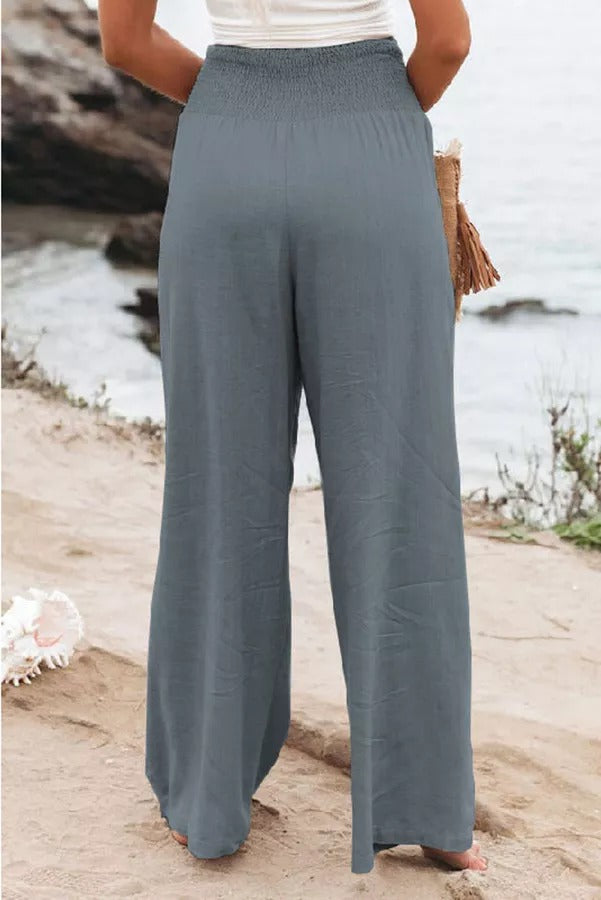 A Vintage Style Pants with Delicate Timeless Details