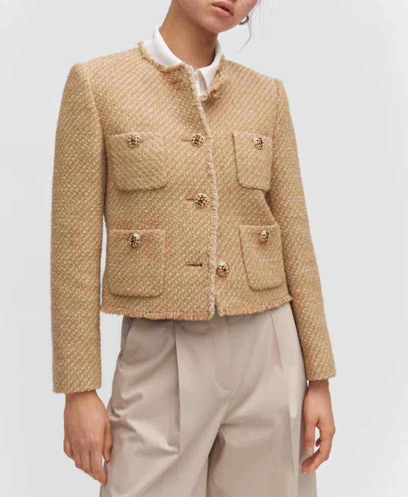 Classic Vintage Jacket with a Flattering Fit