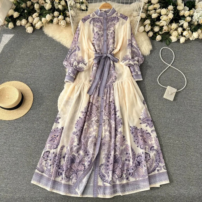 A Vintage Style Dress with Delicate Timeless Details