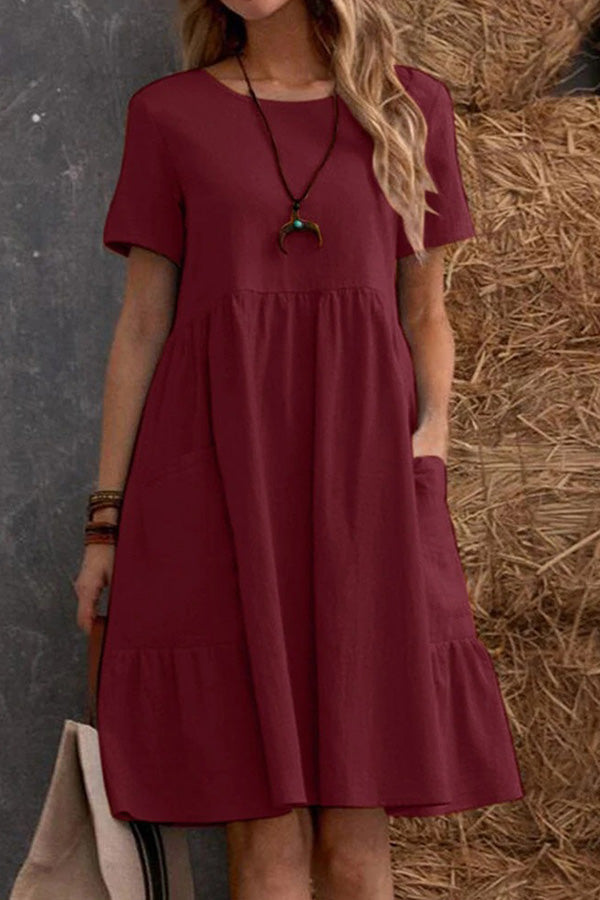 Classic Vintage Dress with a Flattering Fit