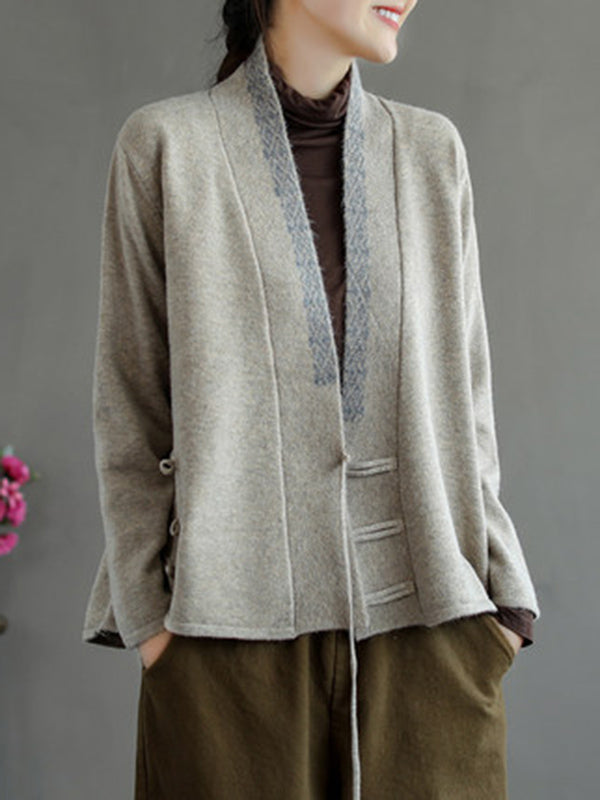 Well Tailored Cardigan with a Graceful Silhouette