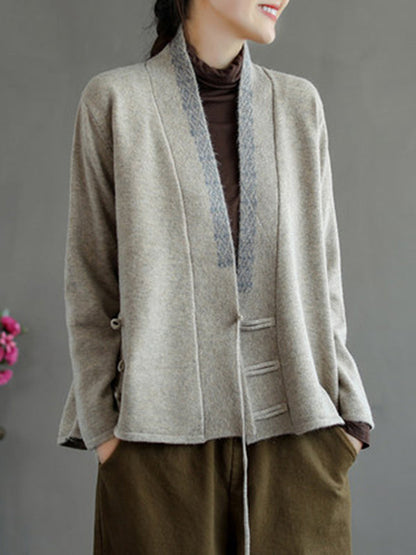 Well Tailored Cardigan with a Graceful Silhouette