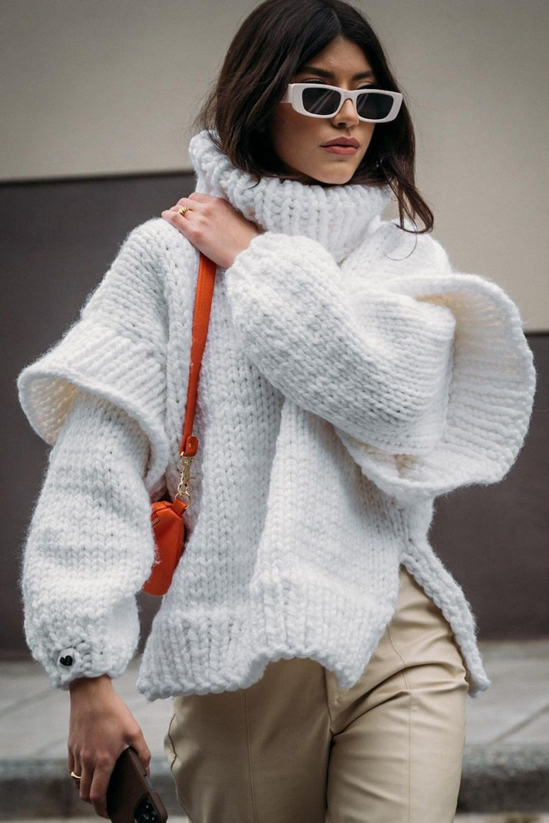 Classic Vintage Sweater with a Flattering Fit