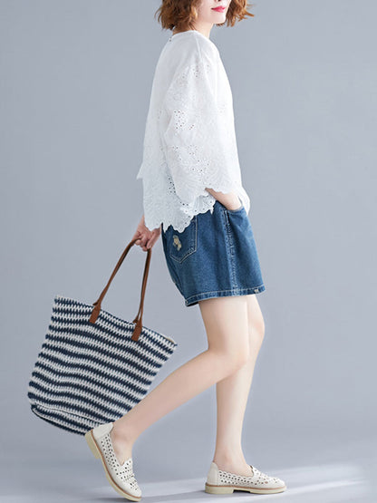 Vintage Inspired Blouse with a Contemporary Edge