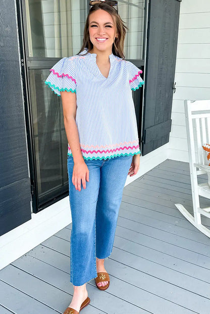 Beautifully Crafted Blouse in a Classic Style
