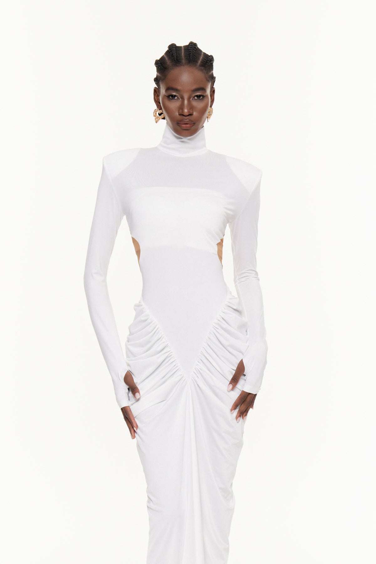 Classic Vintage Dress with a Flattering Fit