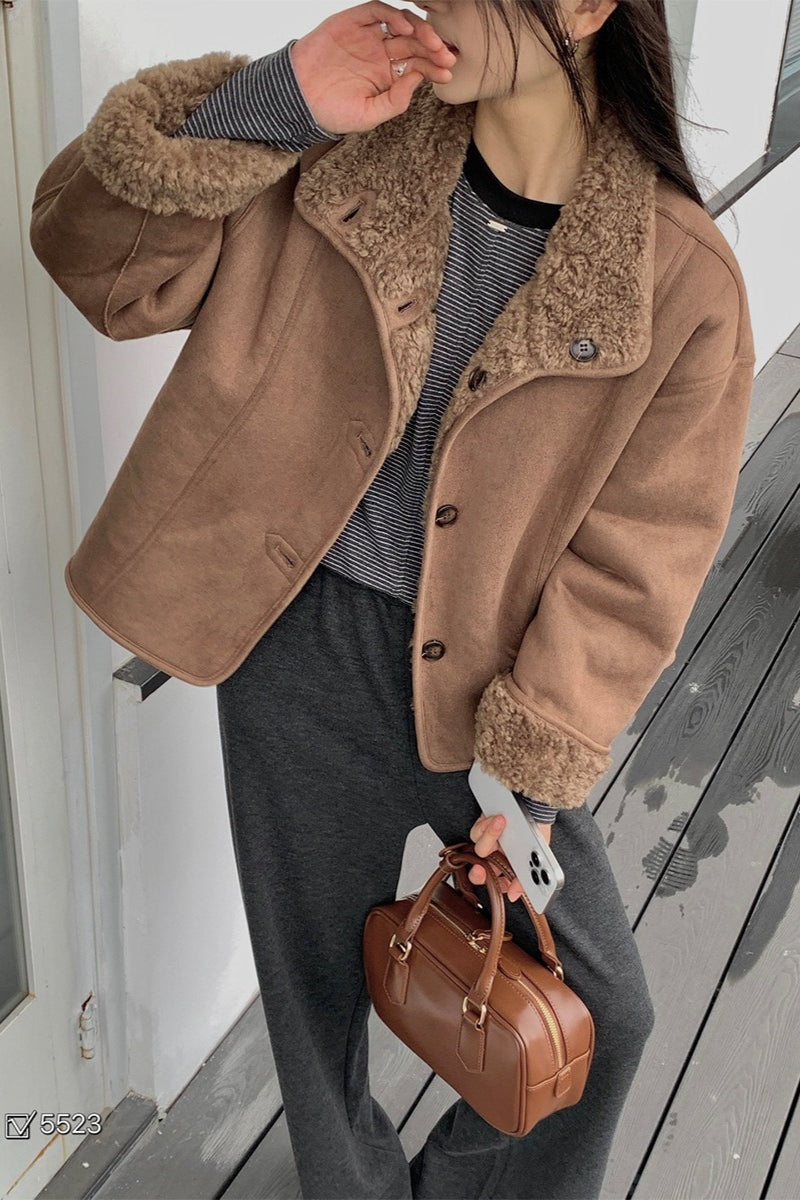 A Vintage Style Coat with Delicate Timeless Details