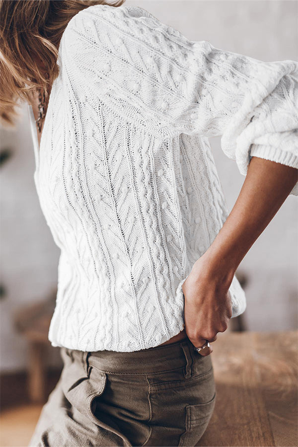 A Vintage Style Cardigan with Delicate Timeless Details