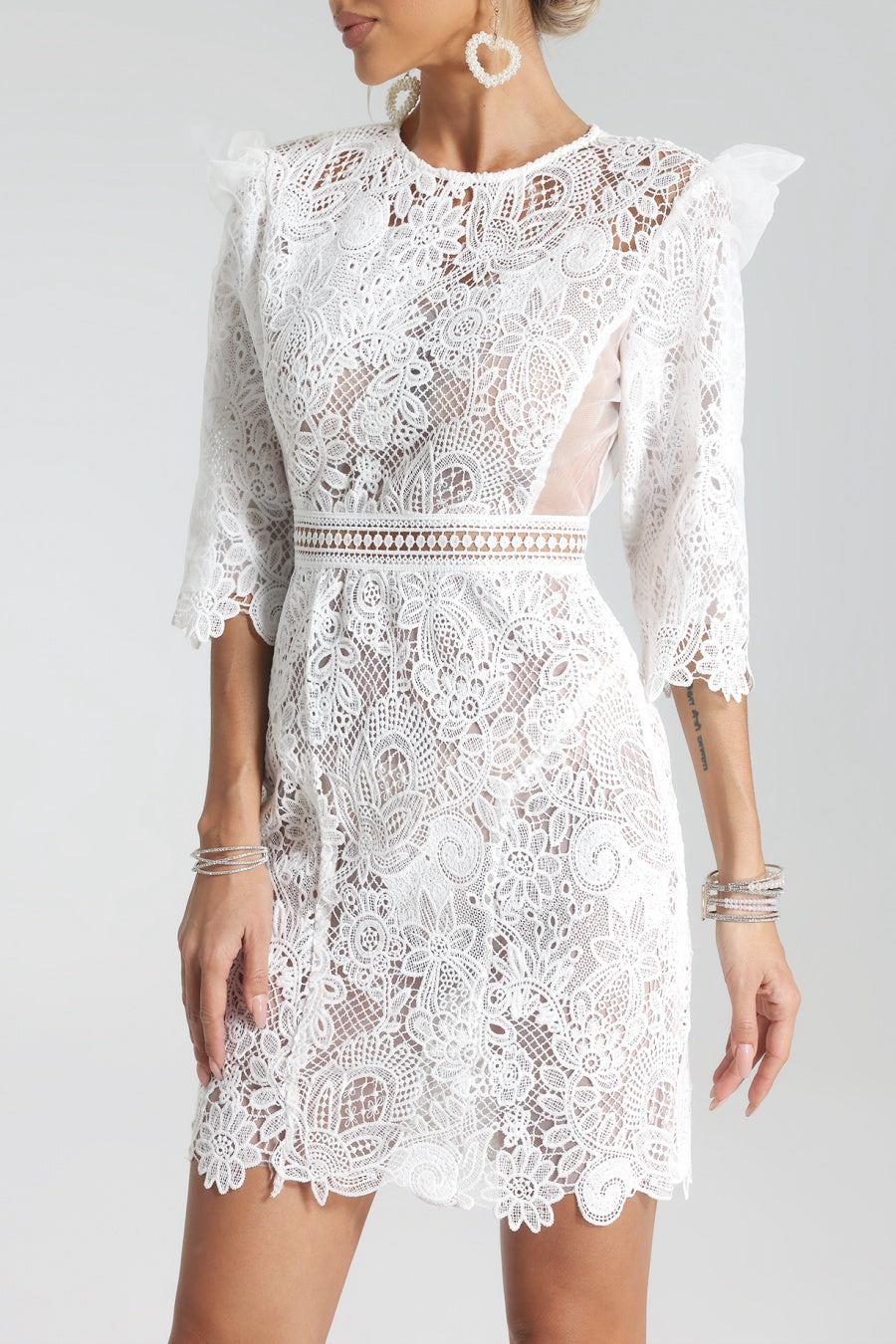 A Vintage Style Dress with Delicate Timeless Details