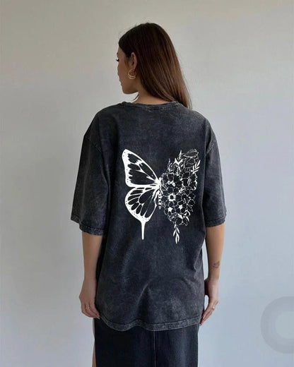 A Vintage Style T-Shirt with Delicate Timeless Details