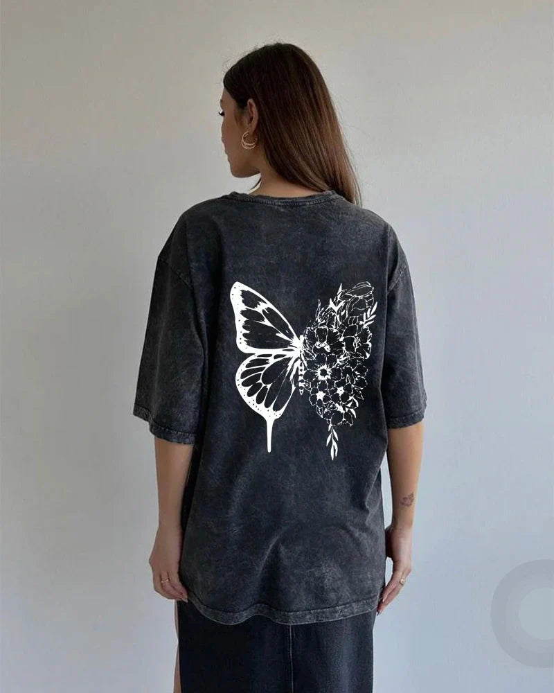 A Vintage Style T-Shirt with Delicate Timeless Details
