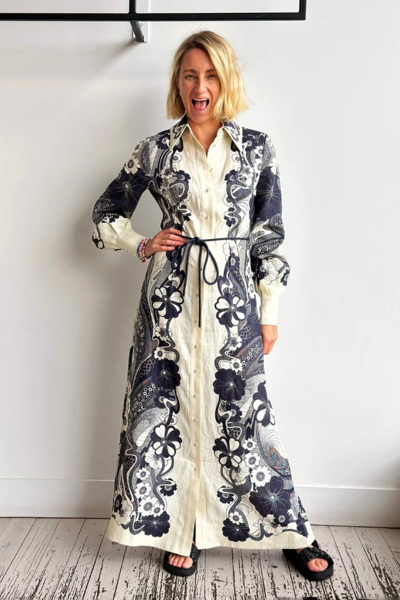 A Vintage Style Dress with Delicate Timeless Details