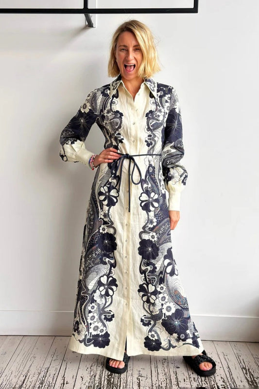 A Vintage Style Dress with Delicate Timeless Details