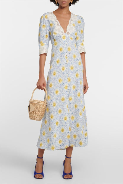 A Vintage Style Dress with Delicate Timeless Details