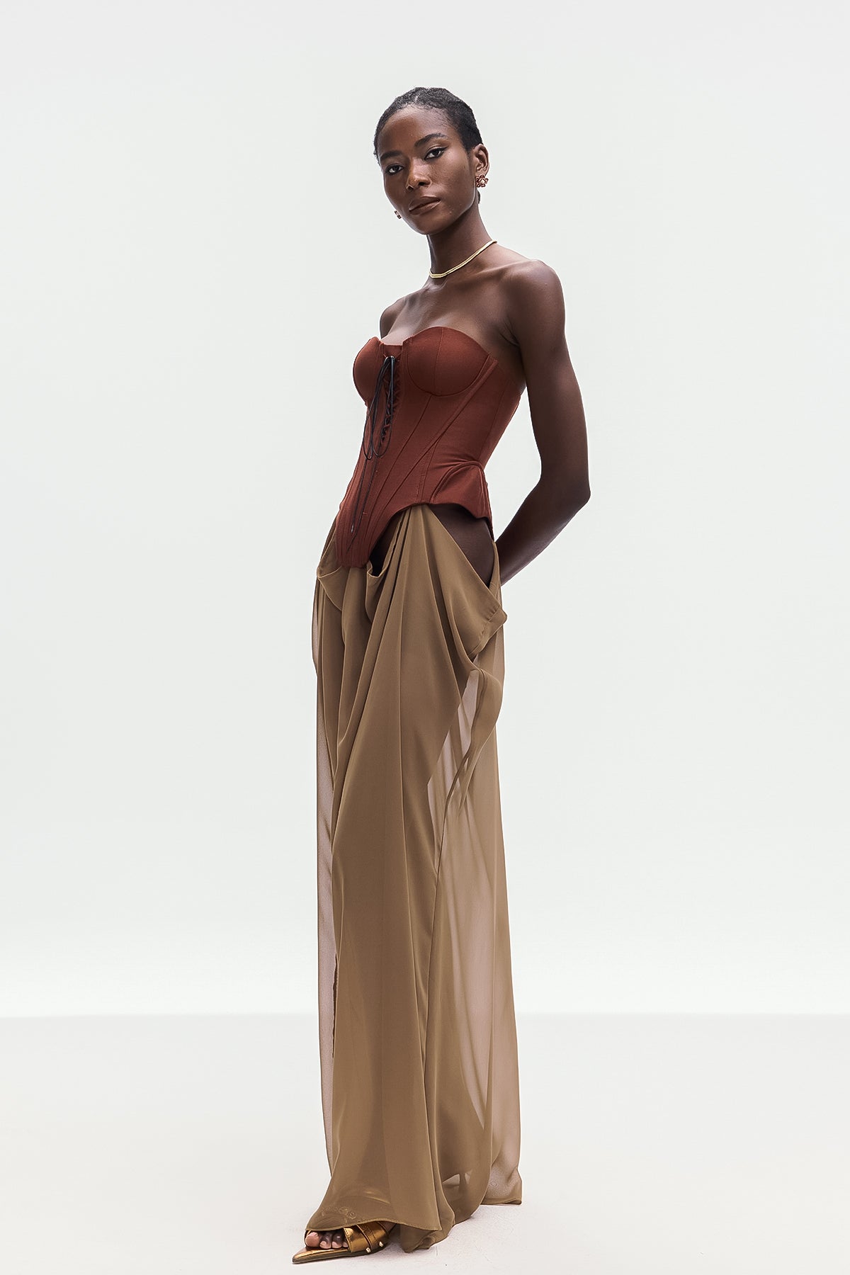 Elegantly Styled Dress for Everyday Wear