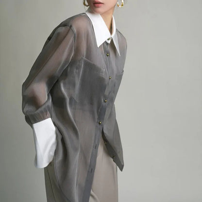 Sophisticated Blouse with a Clean Classic Look
