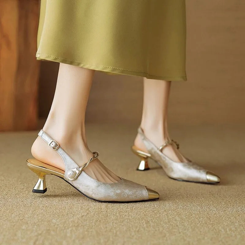 Sophisticated Heels with a Clean Classic Look