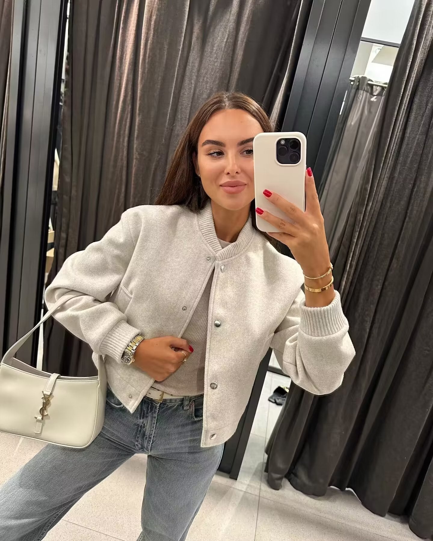 Classic Vintage Jacket with a Flattering Fit