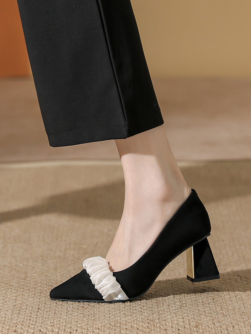 Beautifully Finished Heels in a Timeless Design