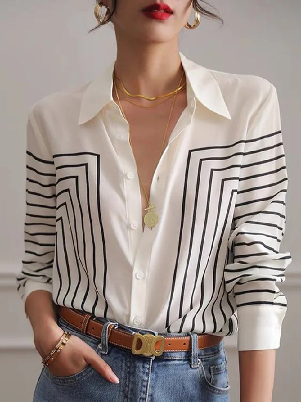 Vintage Inspired Blouse with a Contemporary Edge