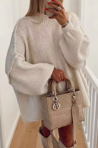 Vintage Inspired Sweater with a Contemporary Edge