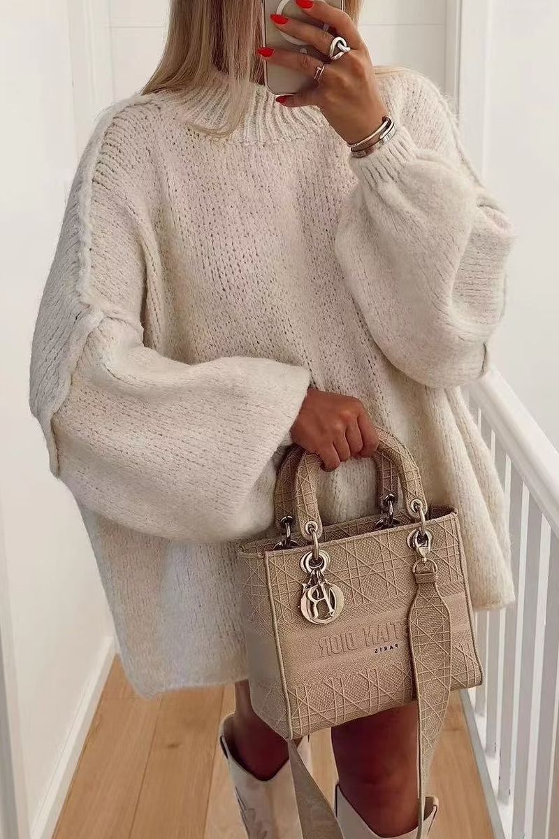 Vintage Inspired Sweater with a Contemporary Edge