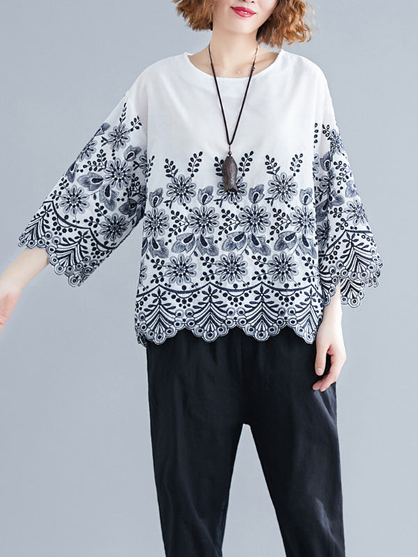 Vintage Inspired Blouse with a Contemporary Edge