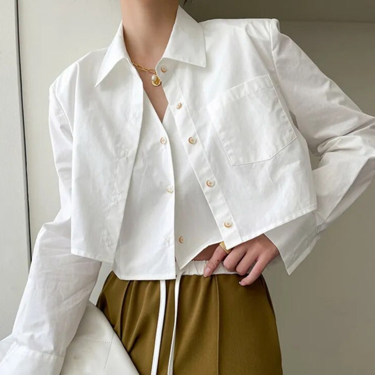 Well Tailored Shirt with a Graceful Silhouette