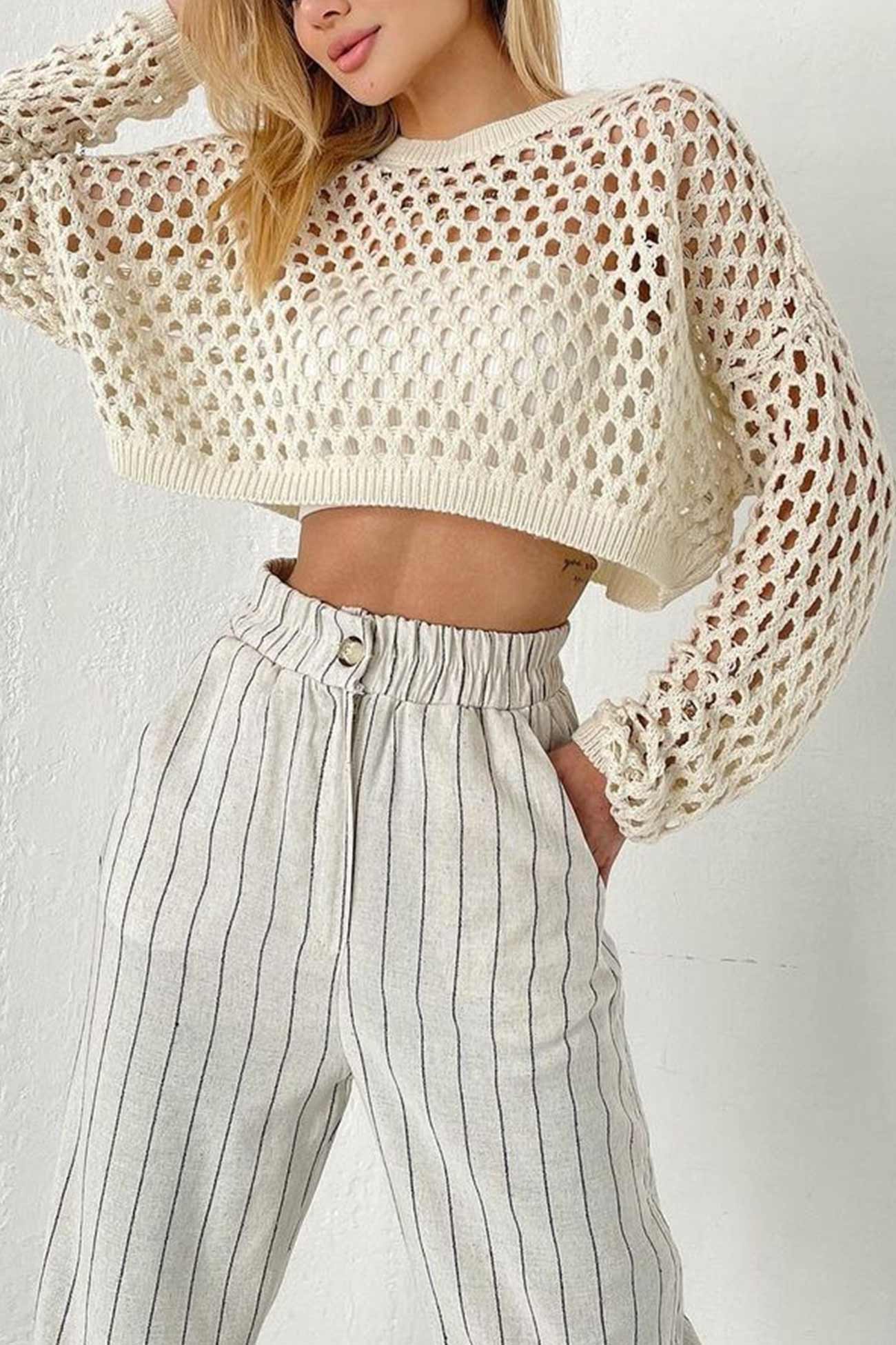 Beautifully Finished Sweater in a Timeless Design