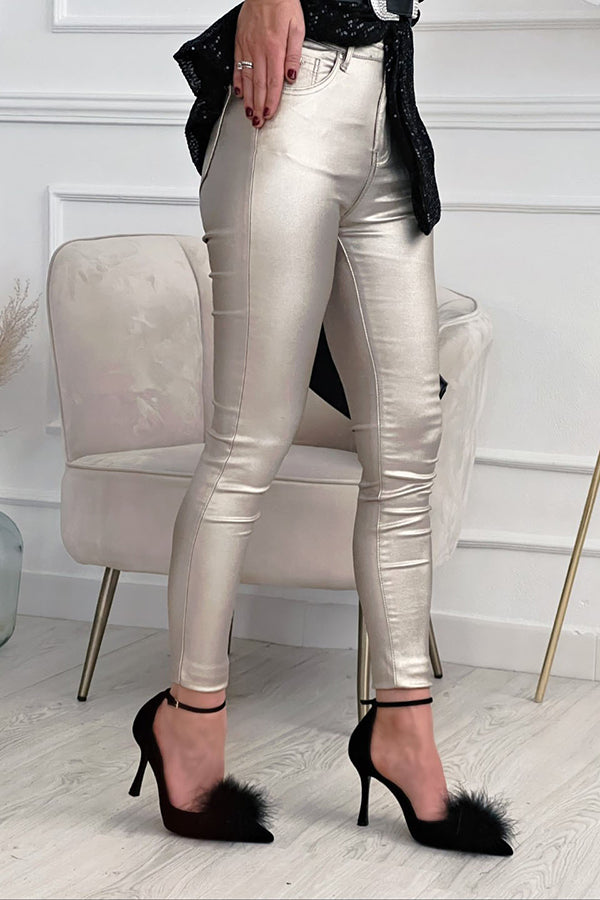 A Vintage Style Pants with Delicate Timeless Details