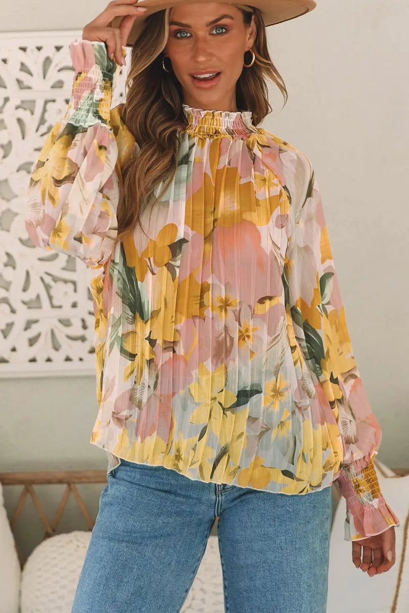 Classic Vintage Blouse with a Flattering Fit