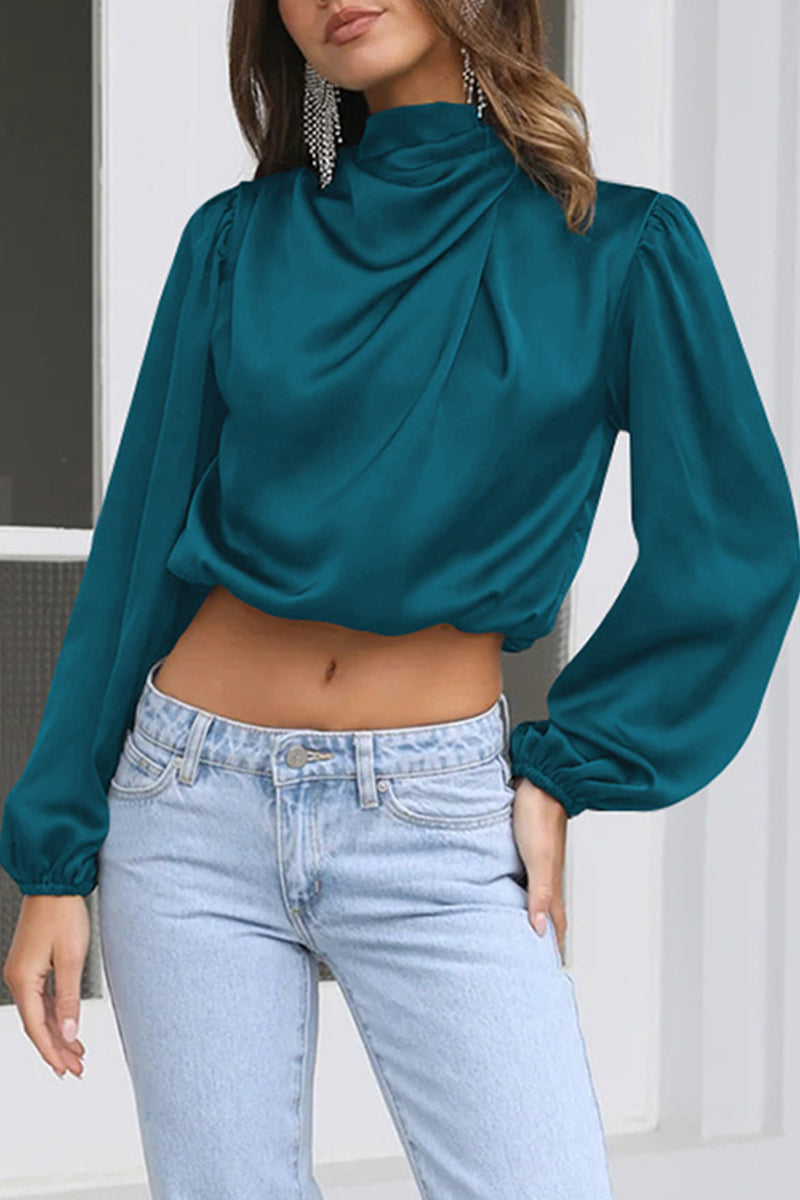 Gracefully Styled Top for Any Occasion