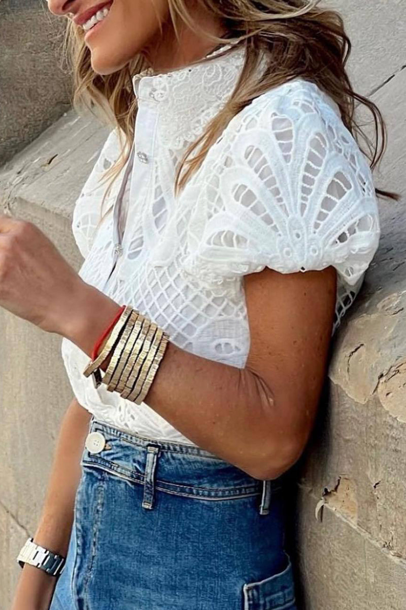 Gracefully Styled Top for Any Occasion