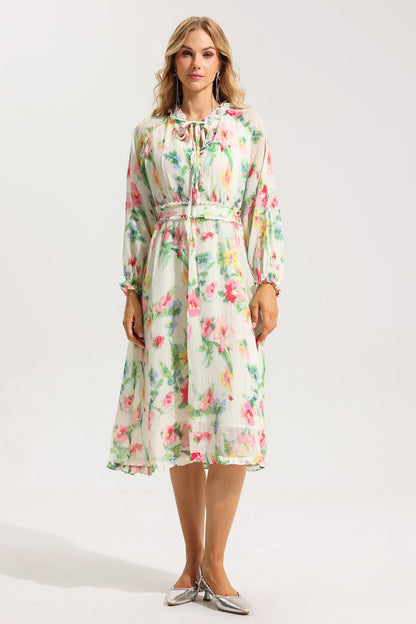 A Vintage Style Dress with Delicate Timeless Details